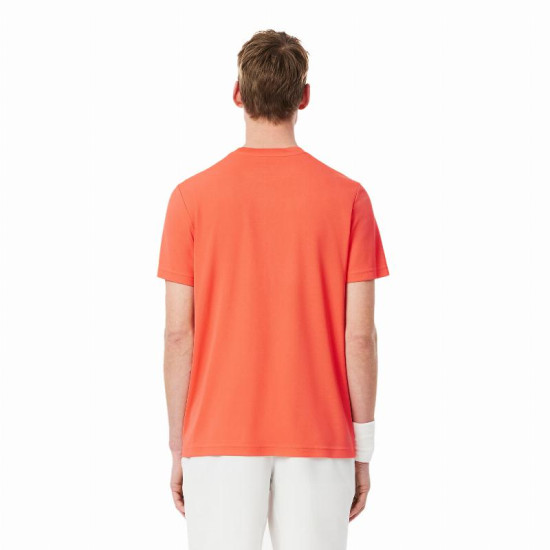 Camiseta Lacoste Novak Djokovic Naranja Rojo
