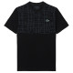 Camiseta Lacoste Novak Djokovic Ultra Dry Negro