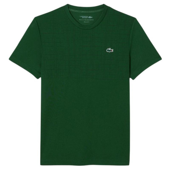 Camiseta Lacoste Novak Djokovic Ultra Dry Verde