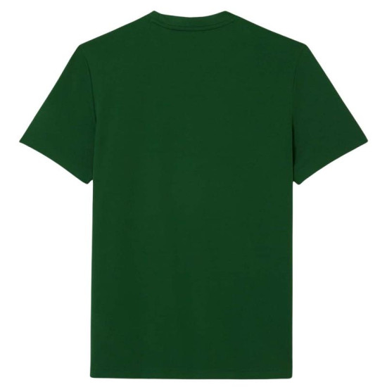 Camiseta Lacoste Novak Djokovic Verde Azul Marino