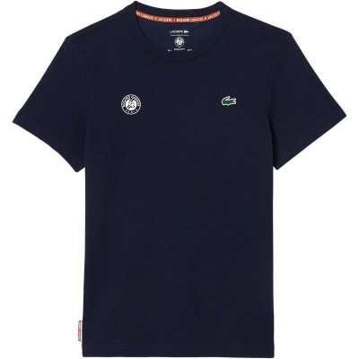 Camiseta Lacoste Roland Garros Azul Marino