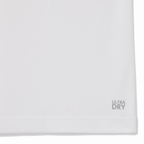 Camiseta Lacoste Sport Ultra Dry Blanco Azul Marino