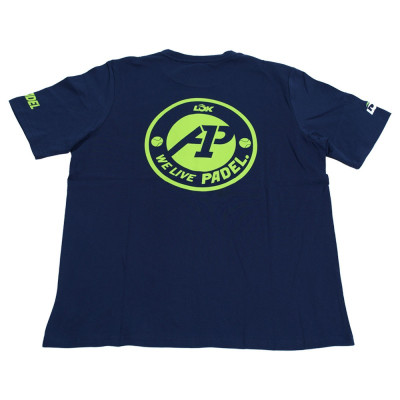 Camiseta Lok A1 Padel Glacier Azul Marino