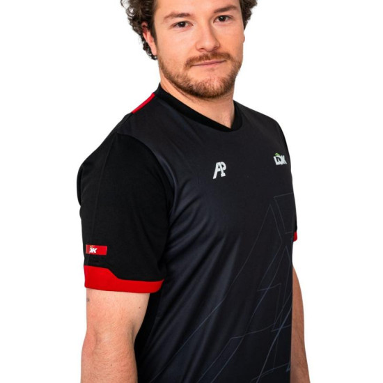Camiseta Lok A1 Padel Pikes Negro