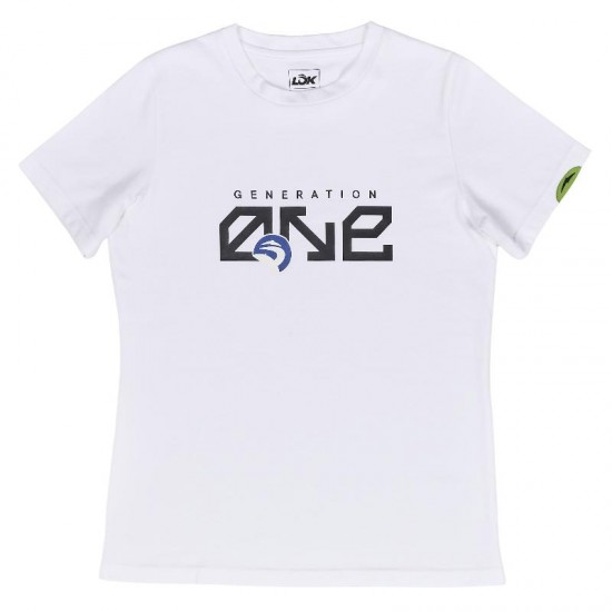 Camiseta Lok Gen One Blanco Mujer