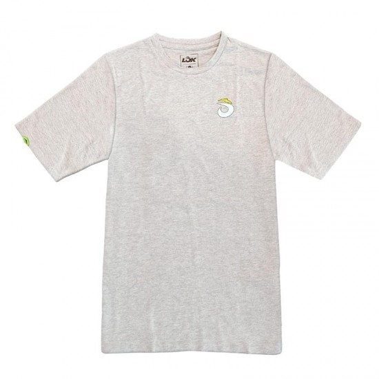 Camiseta Lok Laced Accent Gris Mujer