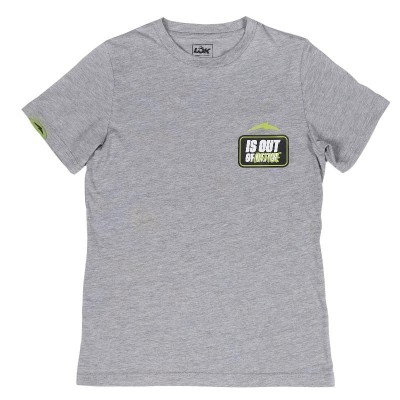 Camiseta Lok Out Of Office Gris Mujer