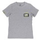 Camiseta Lok Out Of Office Gris Mujer