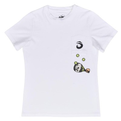 Camiseta Lok The Juggler Blanco Mujer