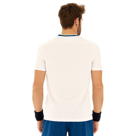 Camiseta Lotto Top Ten II Blanco Brillante