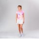 Camiseta Manga Bidi Badu Padel Eve Rosa Blanco