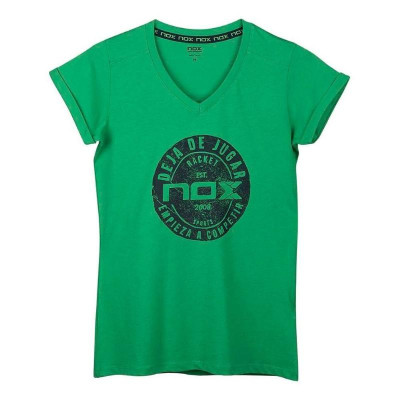 Camiseta Nox Mujer Basic Verde