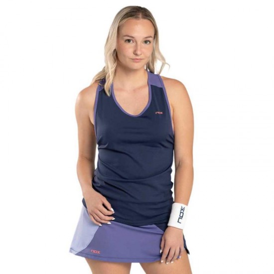 Camiseta Nox Pro Azul Marino Mujer