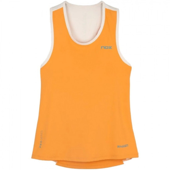 Camiseta Nox Pro Naranja Degradado Mujer