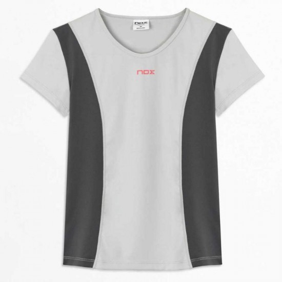 Camiseta Nox Pro Regular Gris Claro Mujer