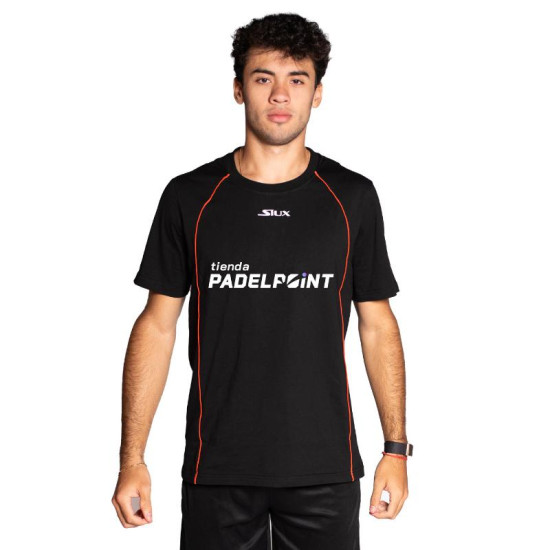 Camiseta Siux Leo Augsburger Fenix Negro Naranja