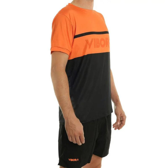 Camiseta Vibora Advanced Pro Naranja Negro