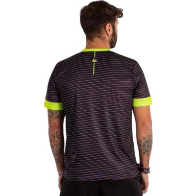 Camiseta Vibora Black Mamba X Aniversario Negro Amarillo Fluor