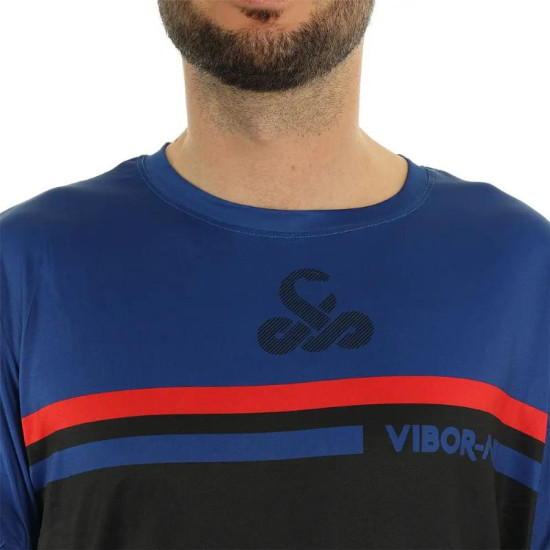 Camiseta Vibora Hydra Pro Azul Negro