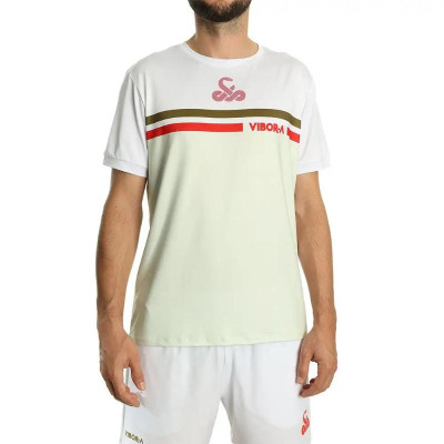 Camiseta Vibora Hydra Pro Blanco Rojo