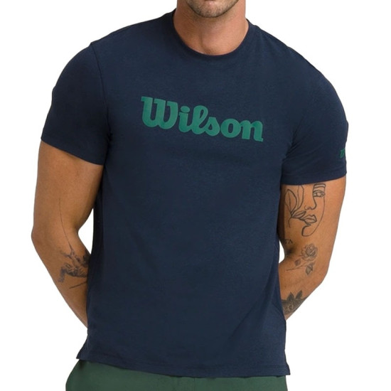Camiseta Wilson Easy Street Azul Marino Verde