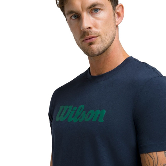 Camiseta Wilson Easy Street Azul Marino Verde