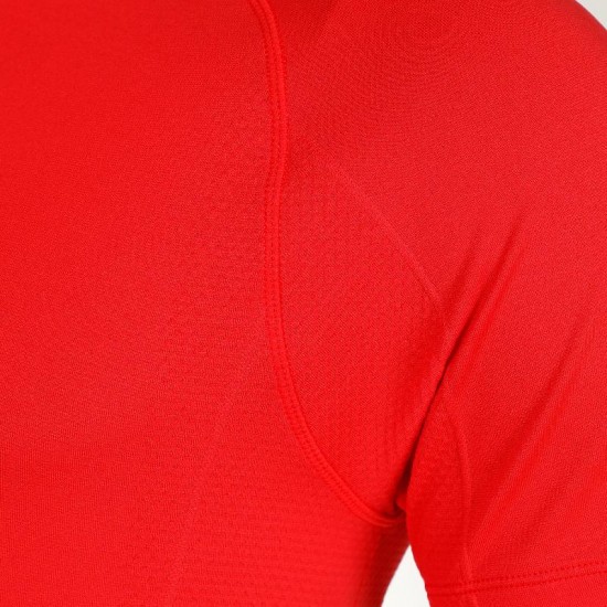 Camiseta Wilson Team Seamless Crew Rojo