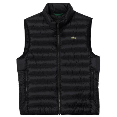 Chaleco Lacoste Puffer Negro