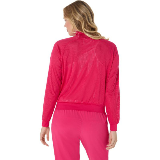 Chaqueta Asics Match Rosa Brillante Mujer