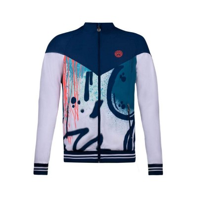 Chaqueta Bidi Badu Hayo Blanco Azul Oscuro