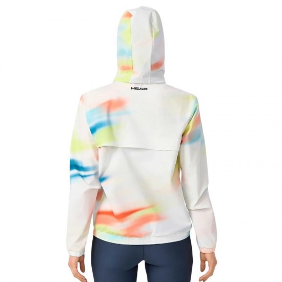 Chaqueta Head Blur Print Mujer