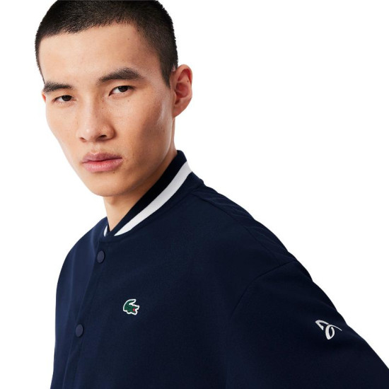 Chaqueta Lacoste Novak Djokovic Azul Marino