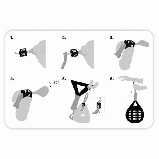 Cierre de Cordon Constrictor Blanco 3 Unidades