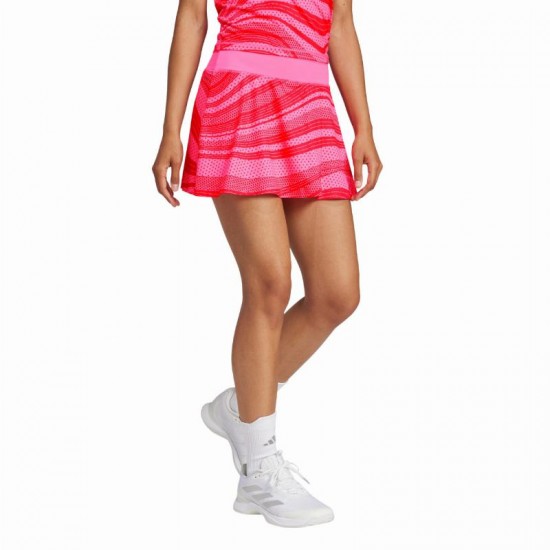 Falda Adidas Club Graphic Rosa