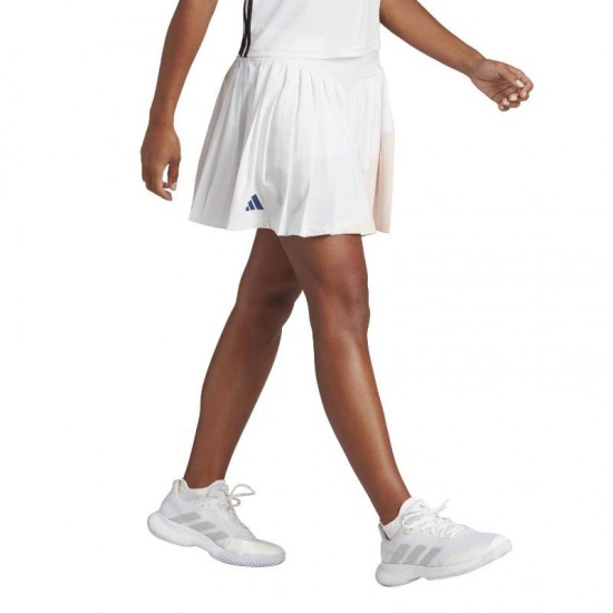 Falda Adidas Clubhouse Classic Premium Blanco