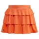 Falda Adidas Frill Naranja Junior