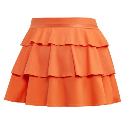 Falda Adidas Frill Naranja Junior