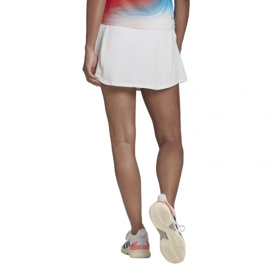 Falda Adidas Match Blanco