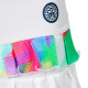 Falda Bidi Badu Kaleido Pleated Blanco Mix