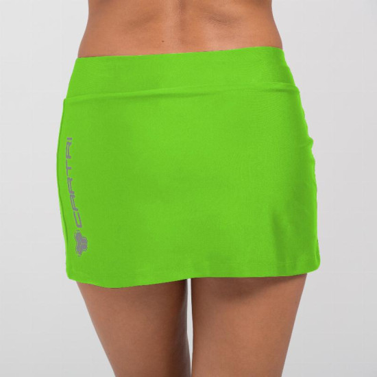 Falda Cartri Karen Verde Fluor Junior