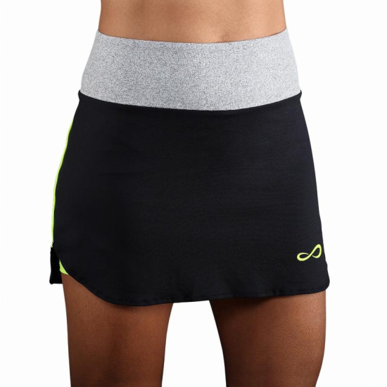 Falda Endless Grace Negro Gris Chine