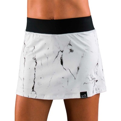 Falda Endless Minimal Print Marmon Blanco