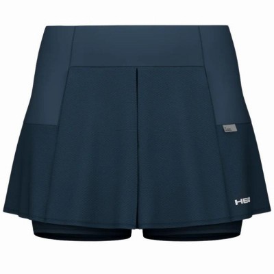 Falda Head Performance Azul Marino Plata