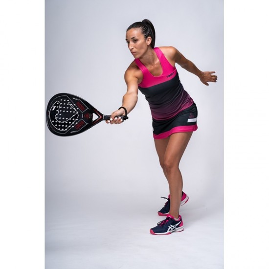 Falda Vibora Diva Lethal Negro Rosa