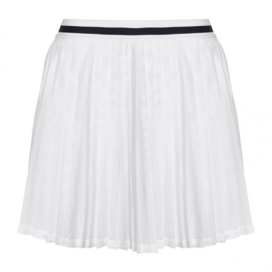 Falda Wilson Team Pleated Blanco