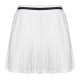 Falda Wilson Team Pleated Blanco