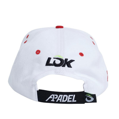 Gorra Lok A1 Padel Ventrer Blanco
