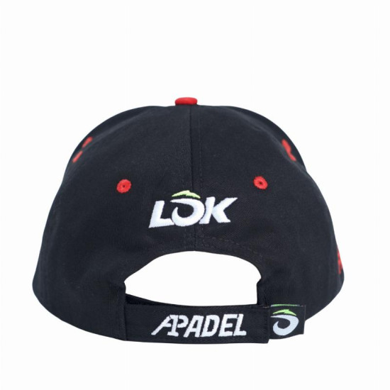 Gorra Lok A1 Padel Ventrer Negro