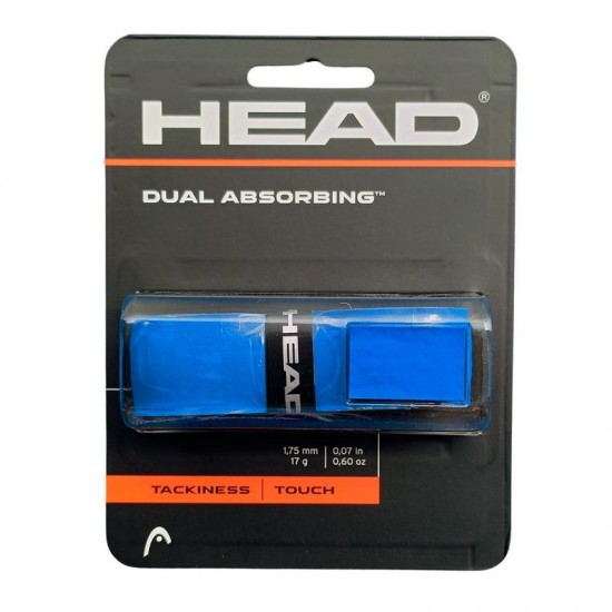 Grip Reemplazo Head Dual Absorbing Azul
