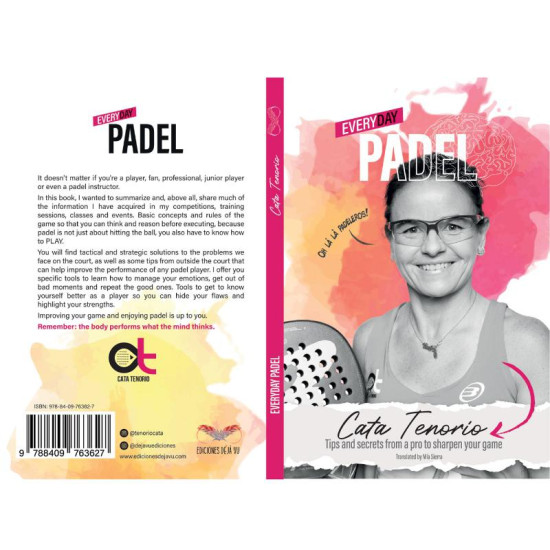 Tenorio Daily Padel English Tasting Book